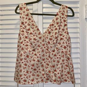 Reformation Floral Blouse